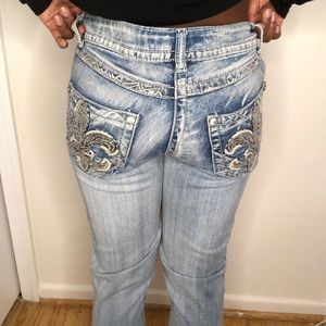 Rhinestone jeans